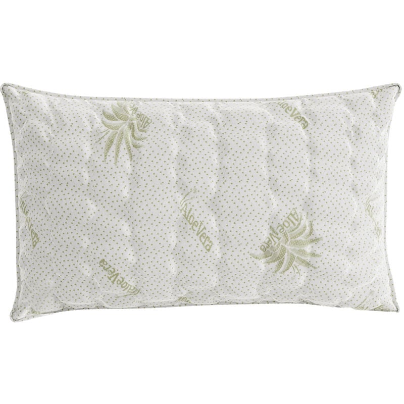 foto del prodotto guanciale 45x75 cm in memory foam aloe vera bianco