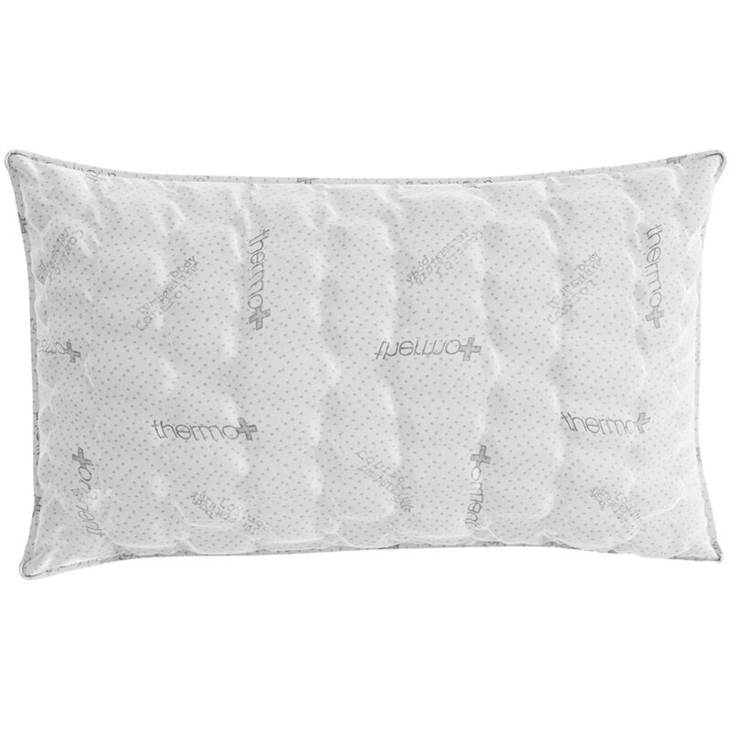 foto del prodotto guanciale 45x75 cm in memory foam thermocontrol bianco