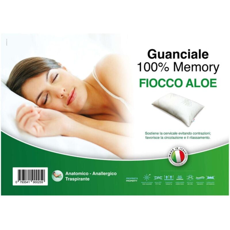 foto del prodotto guanciale fiocco di memory aloe