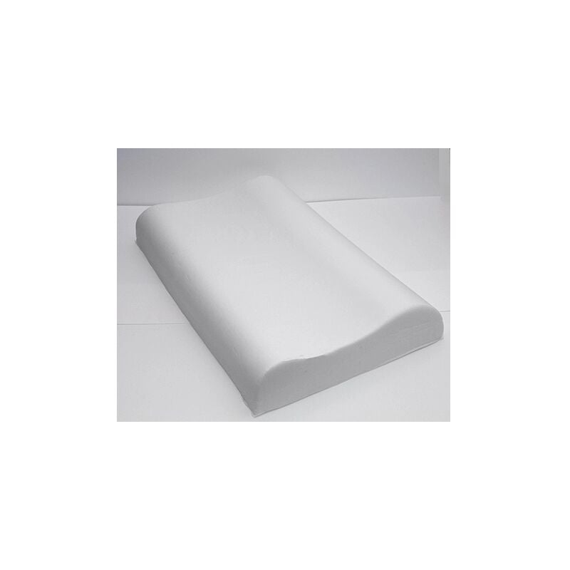 foto del prodotto guanciale ortocervicale in memory foam onda 66x42 cm