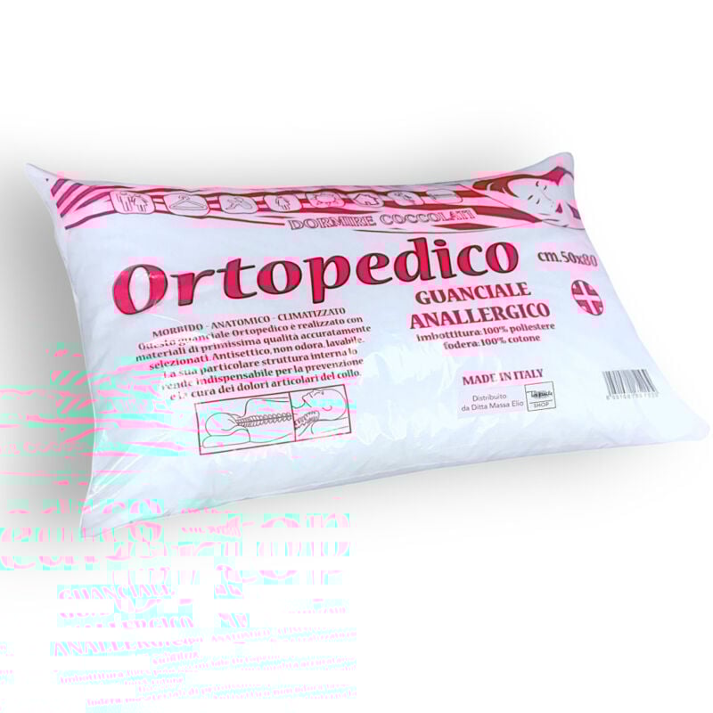 foto del prodotto guanciale ortopedico anti cervicale in poliestere