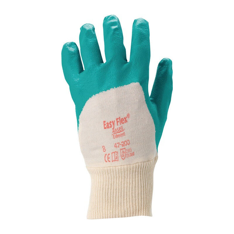 foto del prodotto guanti activarmr 47 200 gr.8 verde cotone interlock con nitrile per 12 