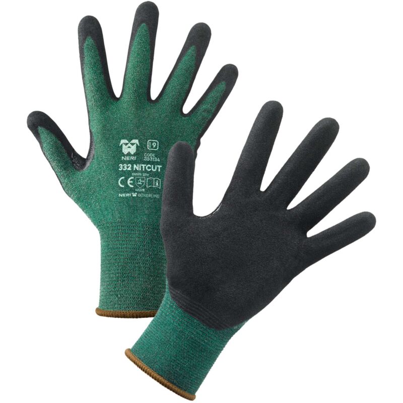 foto del prodotto guanti antitaglio hdpe nitrile tg. 9