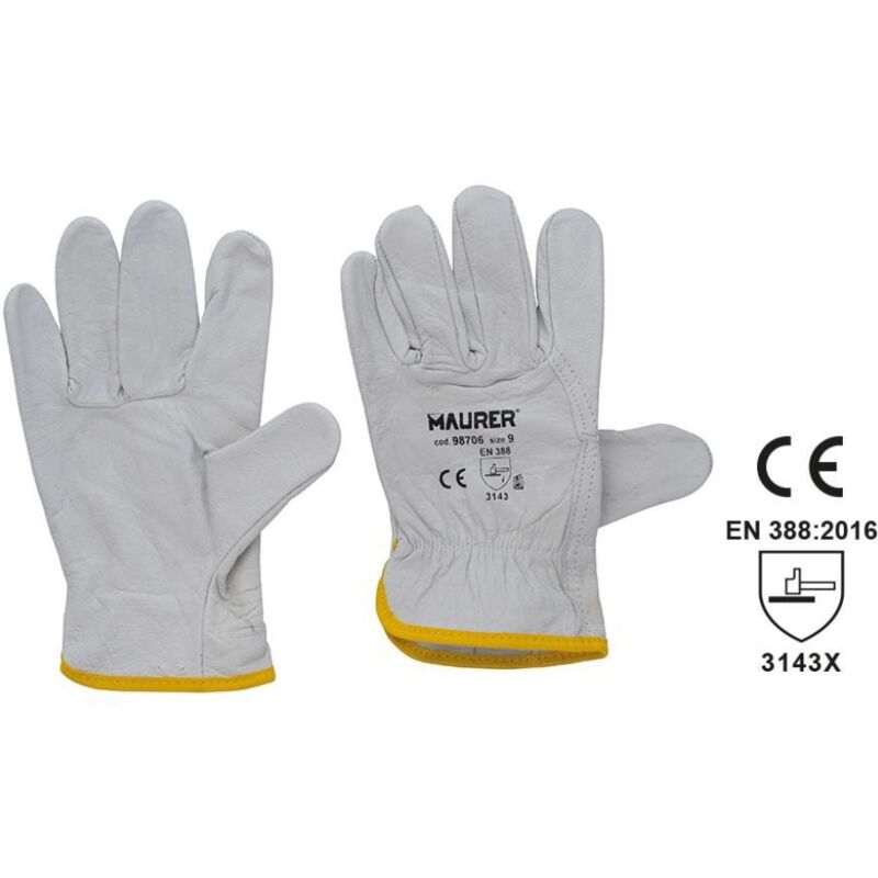 foto del prodotto guanti antitaglio maurer taglia 10 grigio u100019019