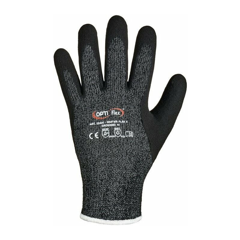 foto del prodotto guanti antitaglio winter flex 5 taglia 9 grigio nero en 388 psa ii 12 pa per 12 