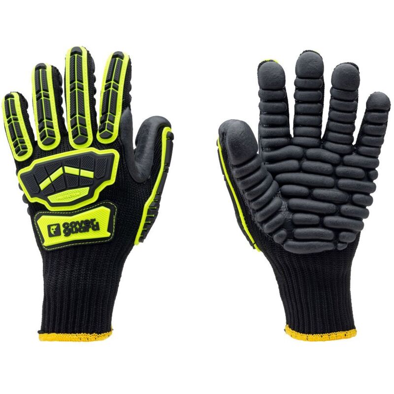 foto del prodotto guanti antivibrazioni coverguard eurostrong vibe nero