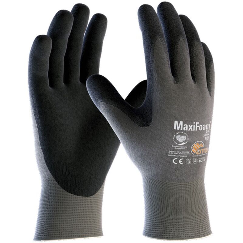 foto del prodotto guanti atg da lavoro maxifoam 34 900 6 xs grigio