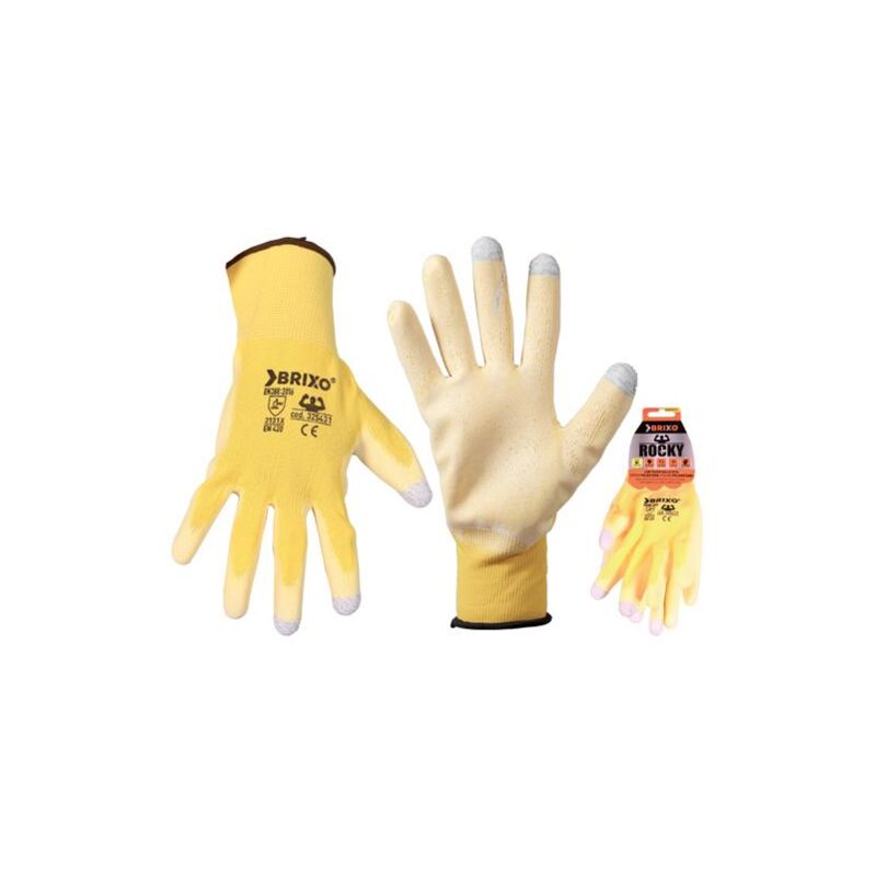 foto del prodotto guanti brixo rocky c touch poliestere pu