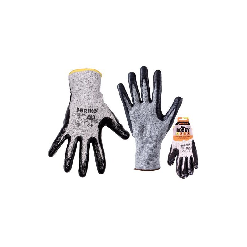 foto del prodotto guanti brixo rocky cotone nitrile m