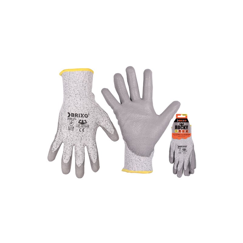 foto del prodotto guanti brixo rocky cotone pu xl