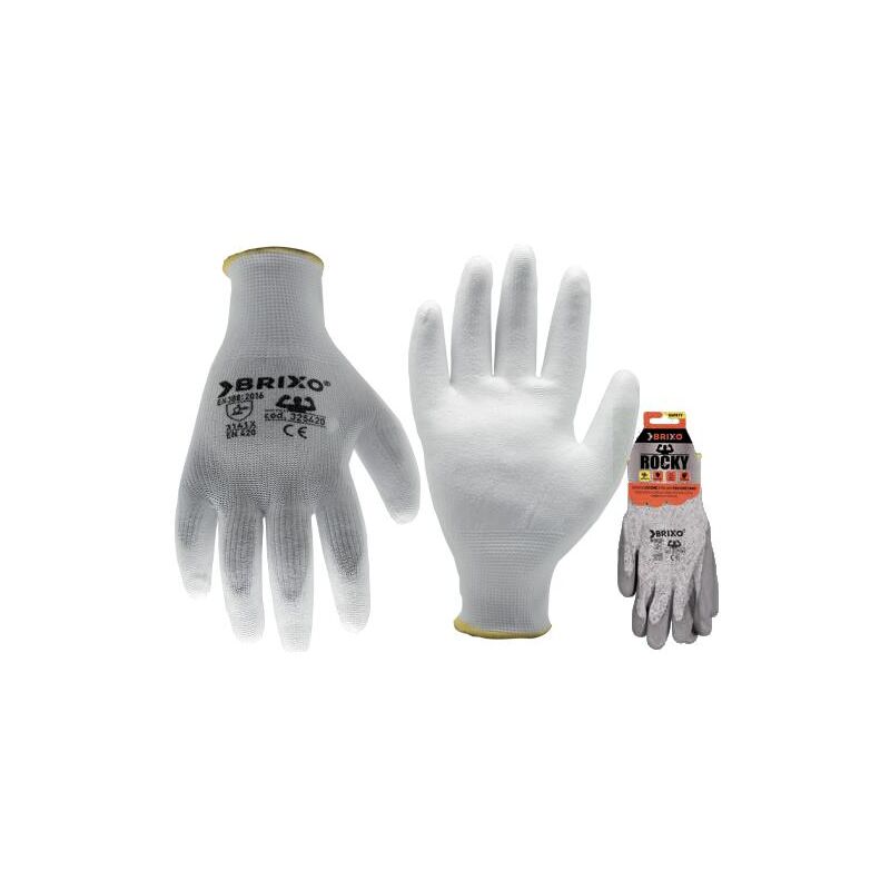 foto del prodotto guanti brixo rocky poliestere pu xl