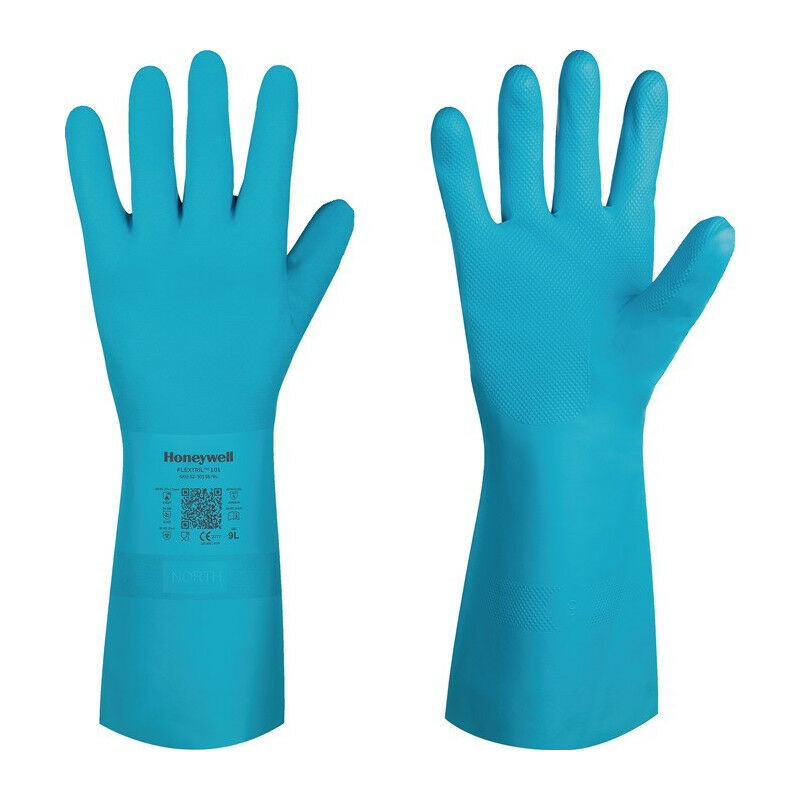 foto del prodotto guanti chimici flextril 101 taille 10 vert en 388.en 374 psa iii honeywell par 12 