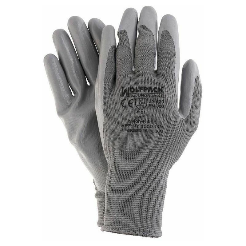 foto del prodotto guanti da 8 in nitrile nylon impregnato paio 