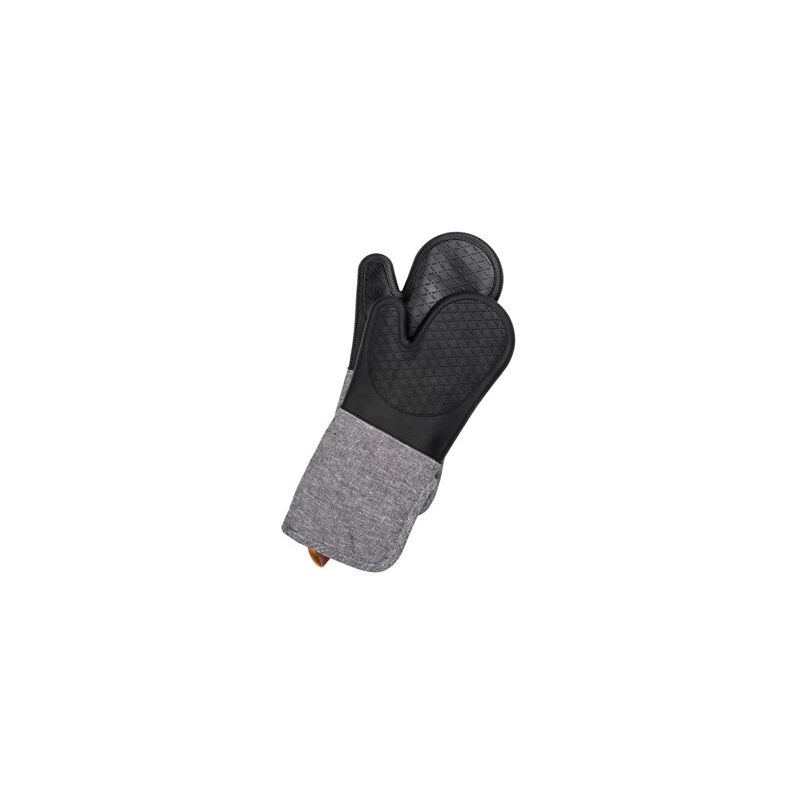 foto del prodotto guanti da cucina per griglia ada, set di 2 con superficie delle palme in silicone, protezione affidabile grazie alle maniche extra lunghe, comodi da
