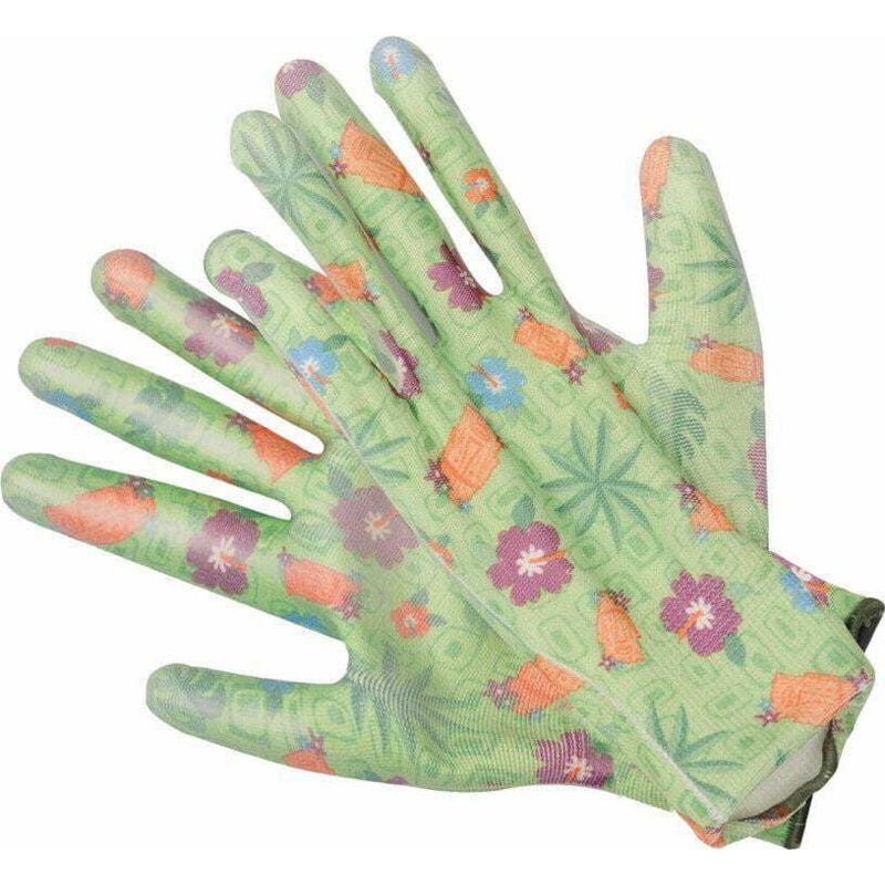 foto del prodotto guanti da giardinaggio floreale - verde 74135 flo