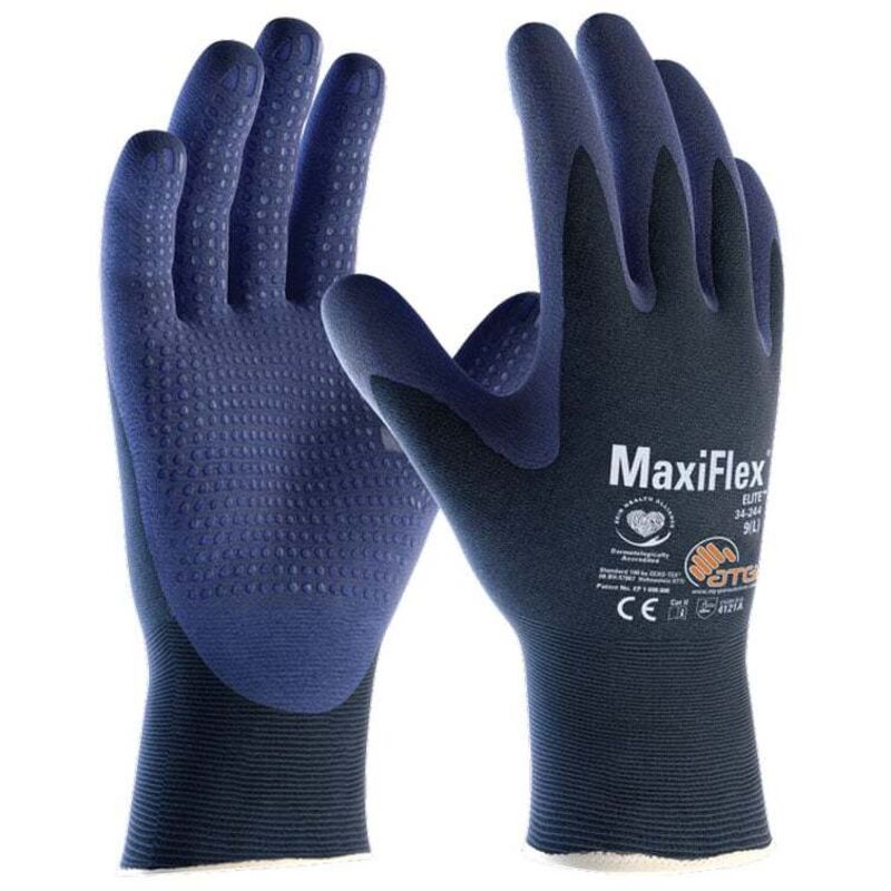 foto del prodotto guanti da lavoro atg maxiflex 34 244 11 xxl blu