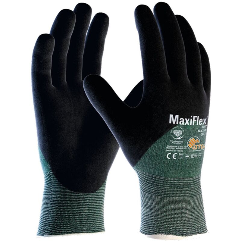 foto del prodotto guanti da lavoro atg maxiflex 34 8753 7 s verde