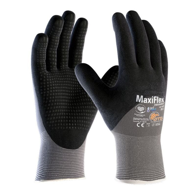 foto del prodotto guanti da lavoro atg maxiflex 42 845 7 s antracite