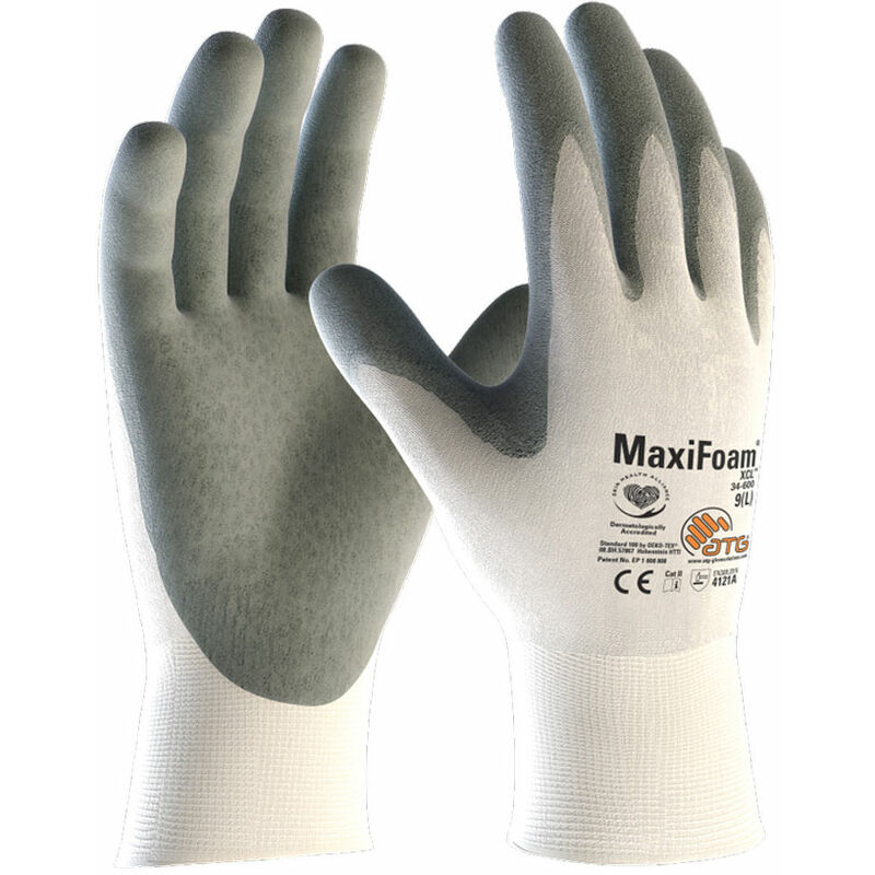 foto del prodotto guanti da lavoro atg maxifoam 34 600 9 l grigio