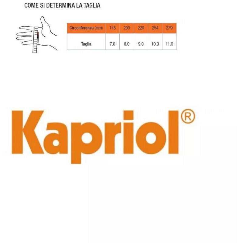 foto del prodotto guanti da lavoro basic touch taglia 11 nitrile poliestere kapriol