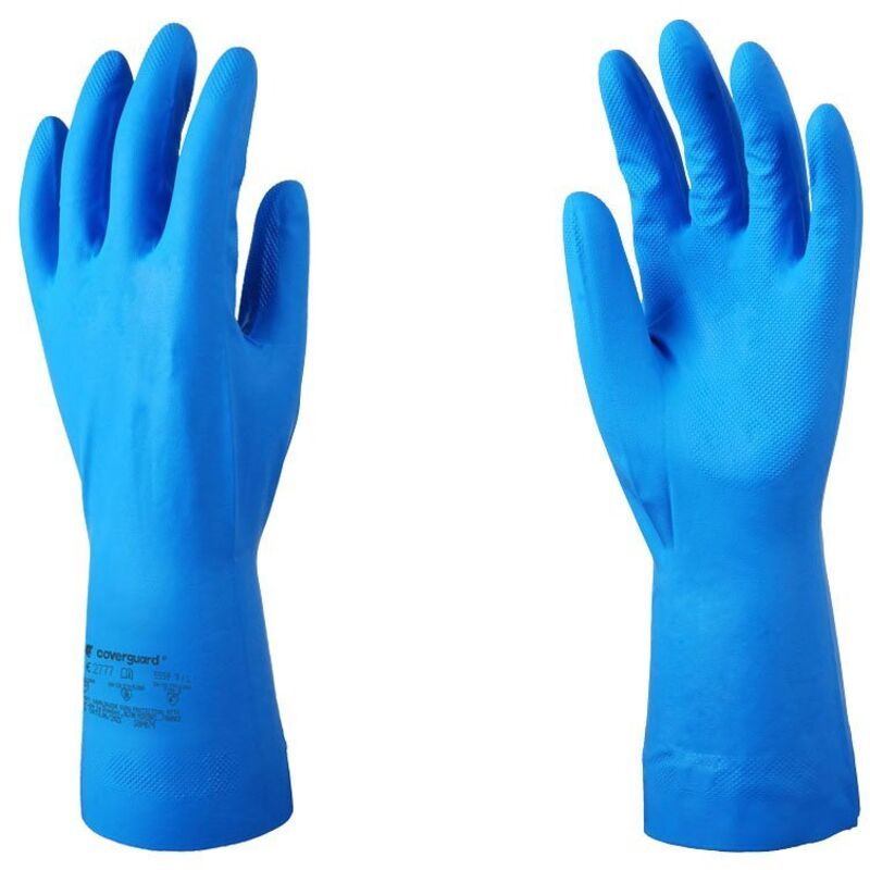 foto del prodotto guanti da lavoro coverguard eurochem n5560 azzurro