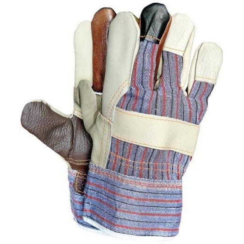 foto del prodotto guanti da lavoro in pelle rlkpas, taglia 10