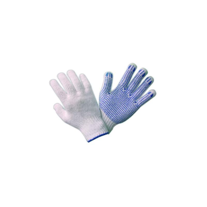 foto del prodotto guanti da lavoro of pvc, brand generico, modello 452, ideali per la manipolazione sicura of materiali, antiscivolo, confortevoli, traspiranti e