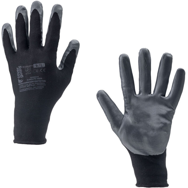 foto del prodotto guanti da lavoro spalmati in nitrile coverguard eurolite 1nibb