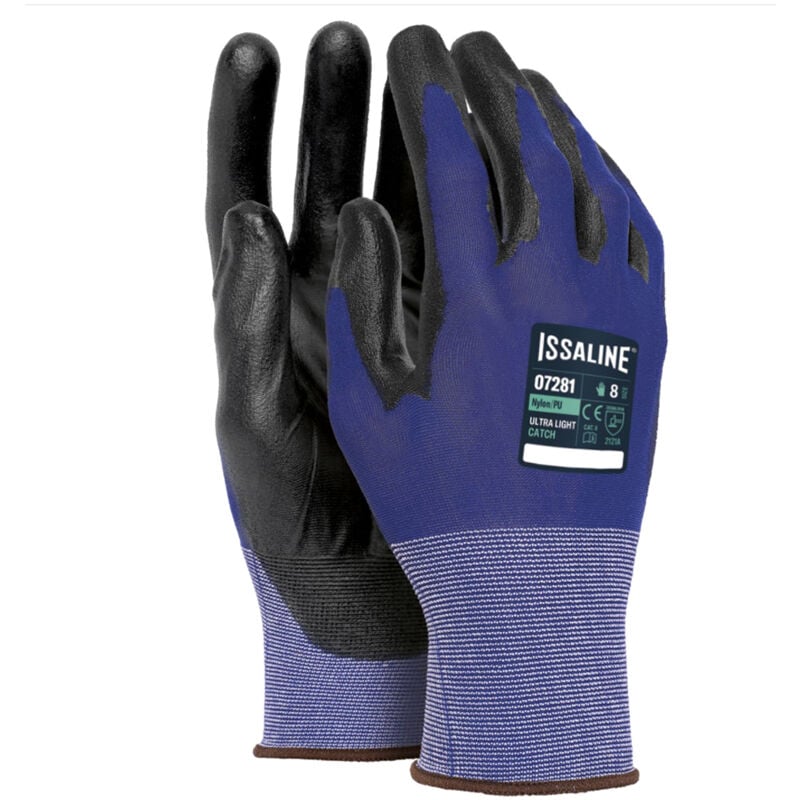 foto del prodotto guanti da lavoro spalmati in pu issaline 17281 ultra light catch 9 l 