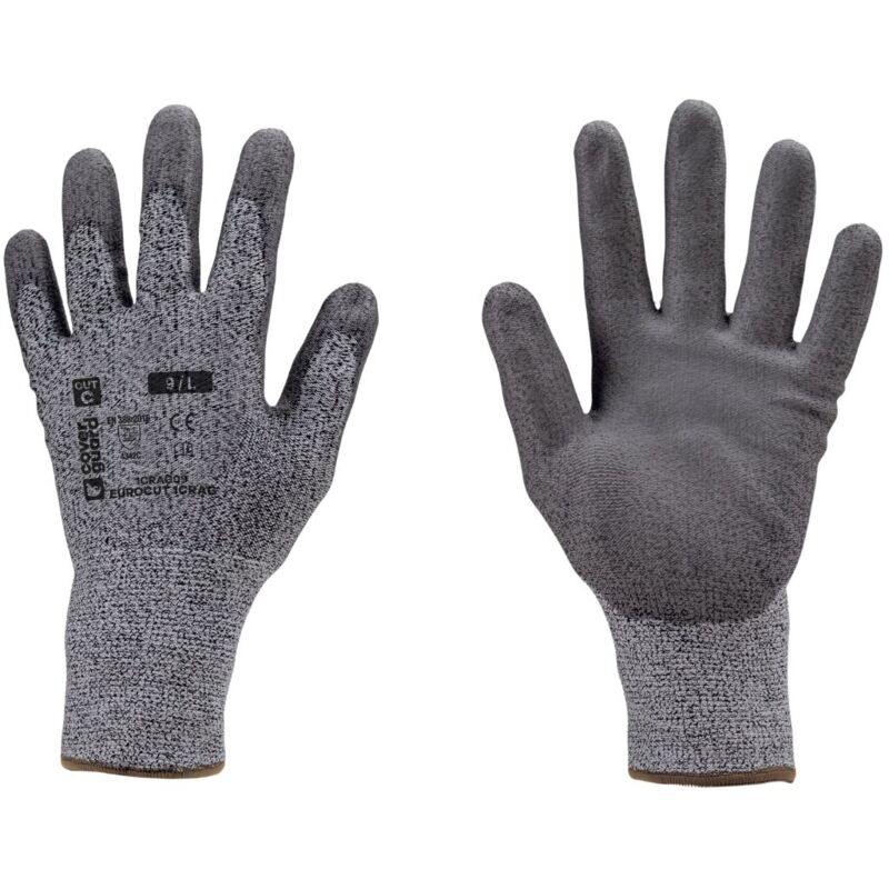 foto del prodotto guanti da lavoro spalmato pu coverguard eurocut 1crag