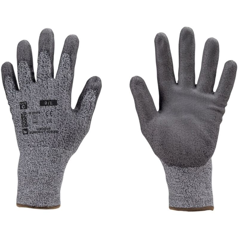 foto del prodotto guanti da lavoro spalmato pu coverguard eurocut 1crag