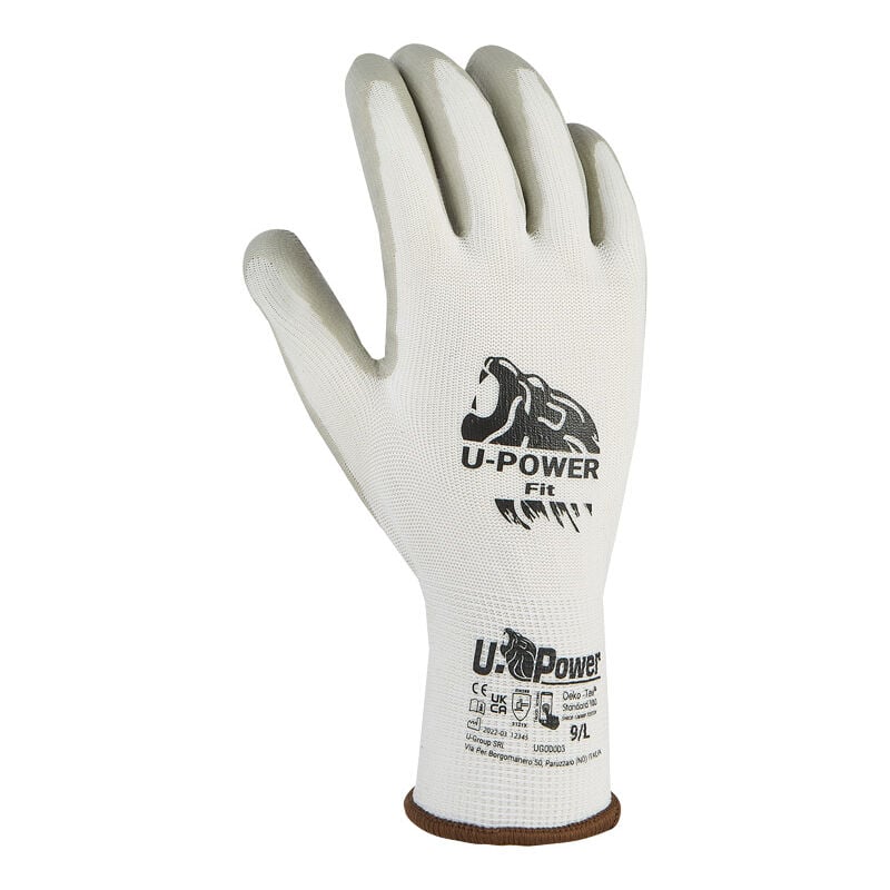 foto del prodotto guanti da lavoro u power fit 10 xl blanche