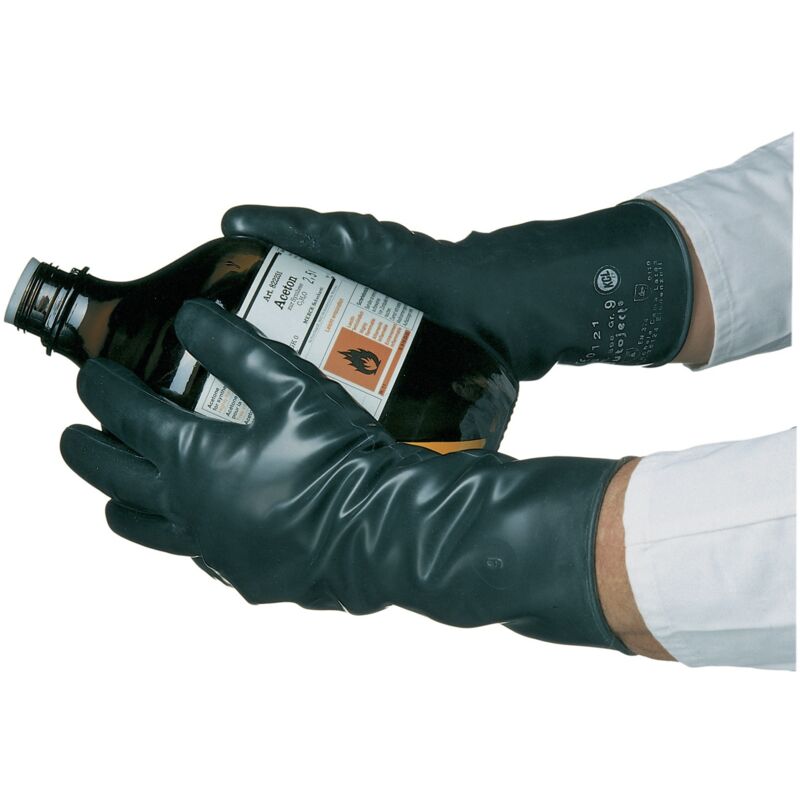 foto del prodotto guanti di protezione butoject 898, formato 8, il nero