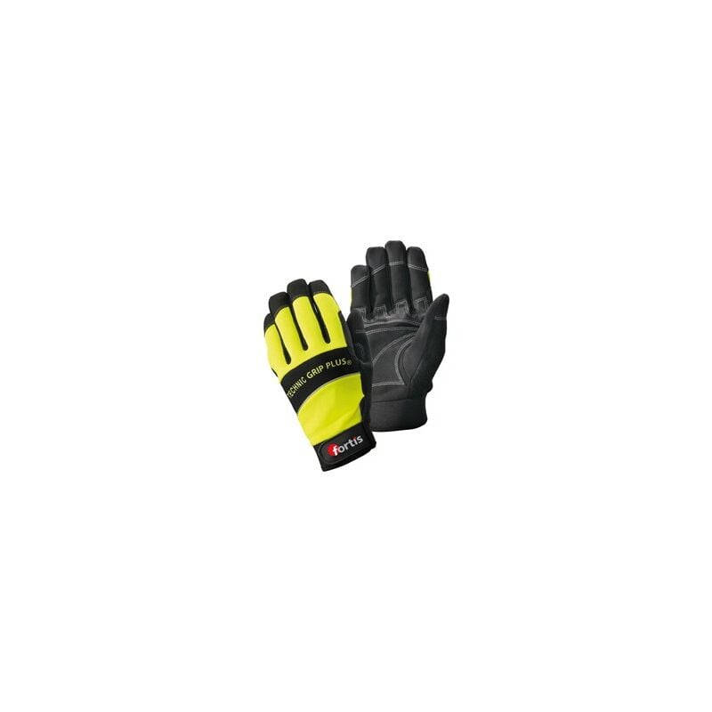 foto del prodotto guanti di protezione grip technic, gr.10, giallo nero fortis