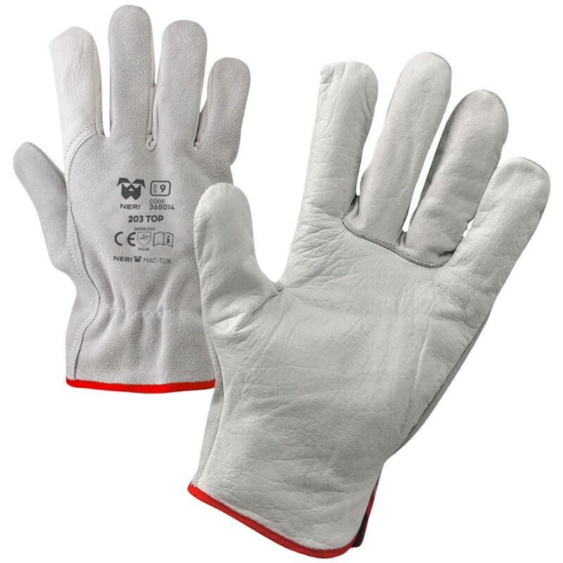 foto del prodotto guanti di protezione neri 203 top 7 s bianco
