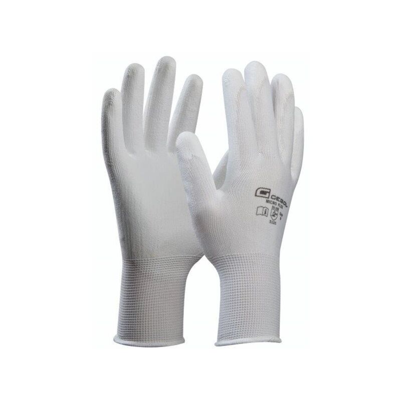 foto del prodotto guanti gebol micro flex bianco 10