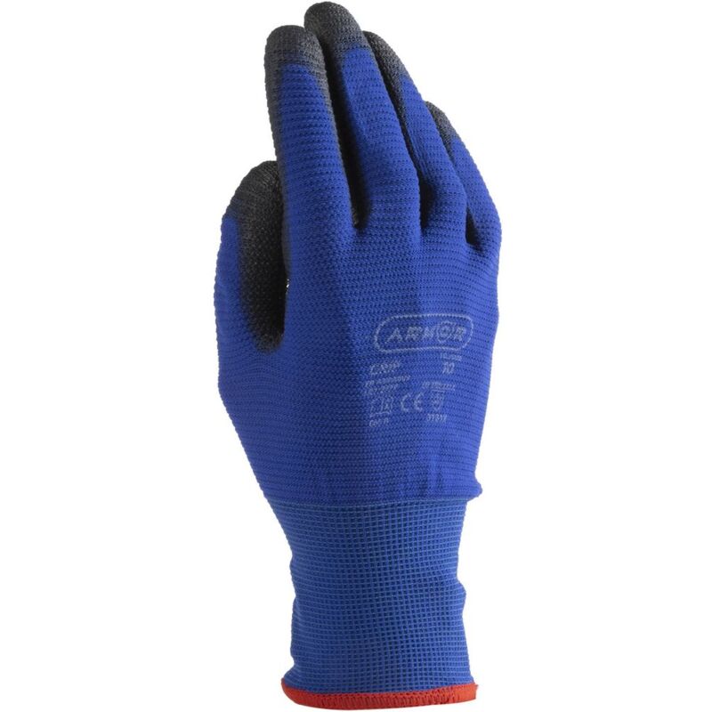 foto del prodotto guanti grip tessuto nido d ape in nylon e palmo in pu tg. 10
