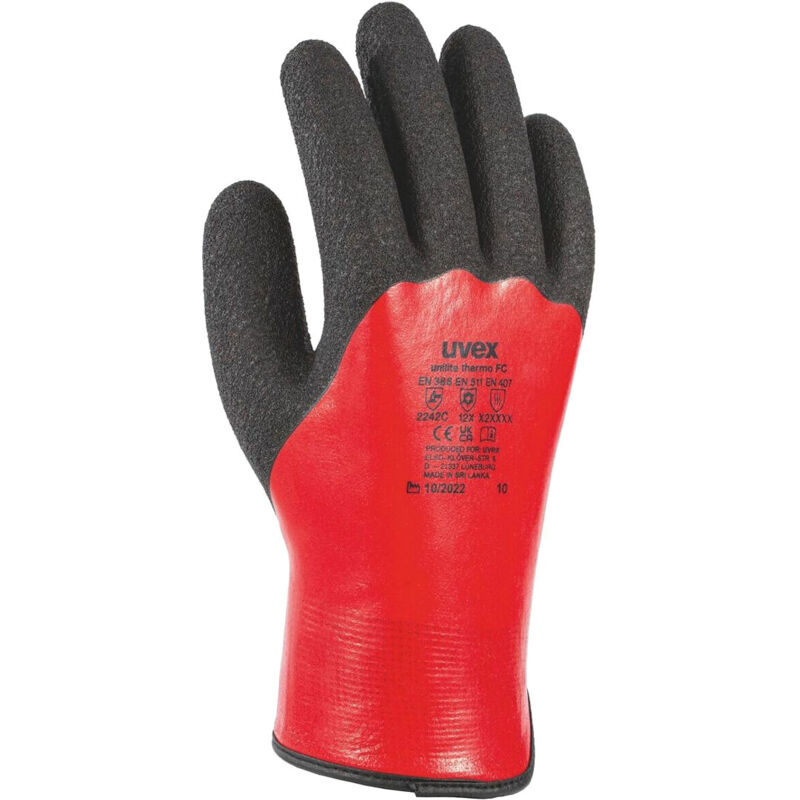 foto del prodotto guanti in lattice spalmati uvex unilite thermo fc termici