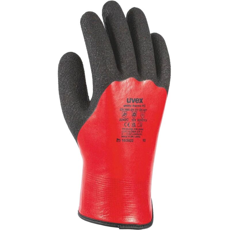 foto del prodotto guanti in lattice spalmati uvex unilite thermo fc termici