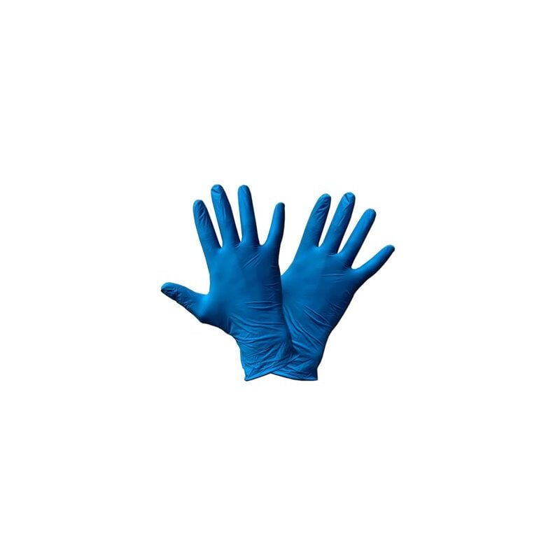 foto del prodotto guanti in nitrile blu per uso alimentare 5,2 g t xl 100 unit u5010