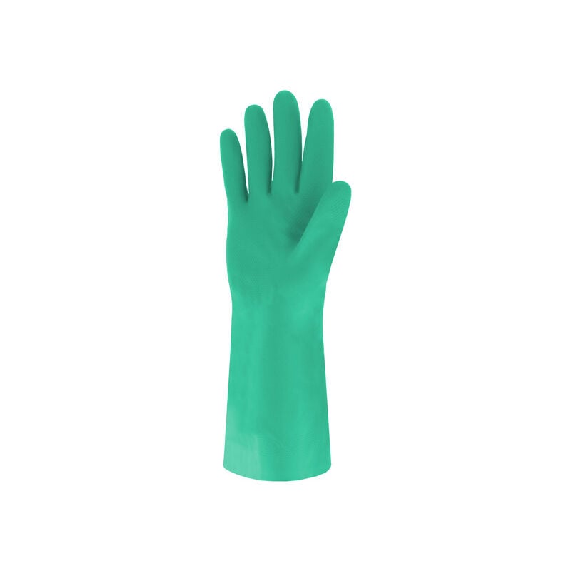 foto del prodotto guanti in nitrile floccato verde 30 cm singer t.8 nit153808