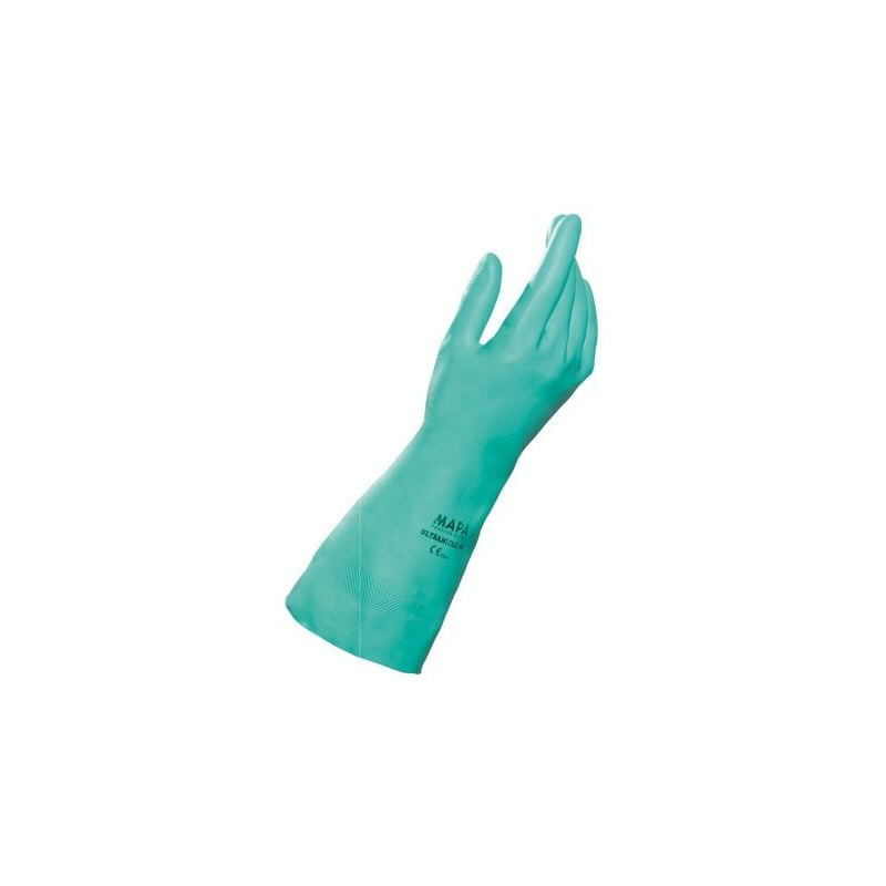 foto del prodotto guanti in nitrile ultranitril plus col. verde tg. 9 10 pa mapa
