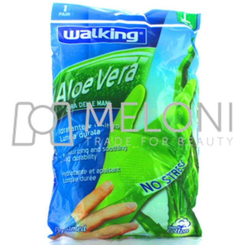 foto del prodotto guanti lattice aloe vera 8 8 12 set 5 pezzi casabriko walking