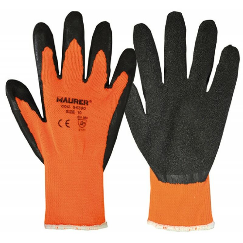 foto del prodotto guanti lavoro acrilico winter tg. 9 maurer palmo lattice cf. cavali
