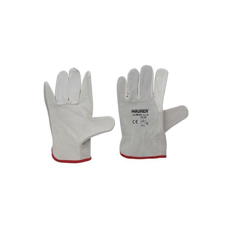 foto del prodotto guanti lavoro fiore driver tg.10 maurer dorso crosta