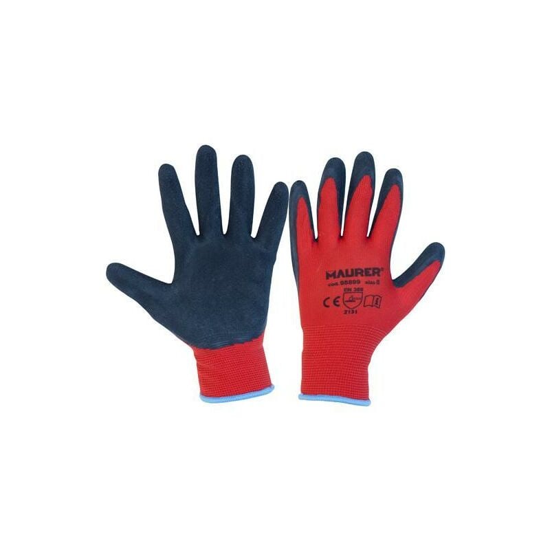 foto del prodotto guanti lavoro lattice grip flex tg. 7 maurer cf. cavaliere