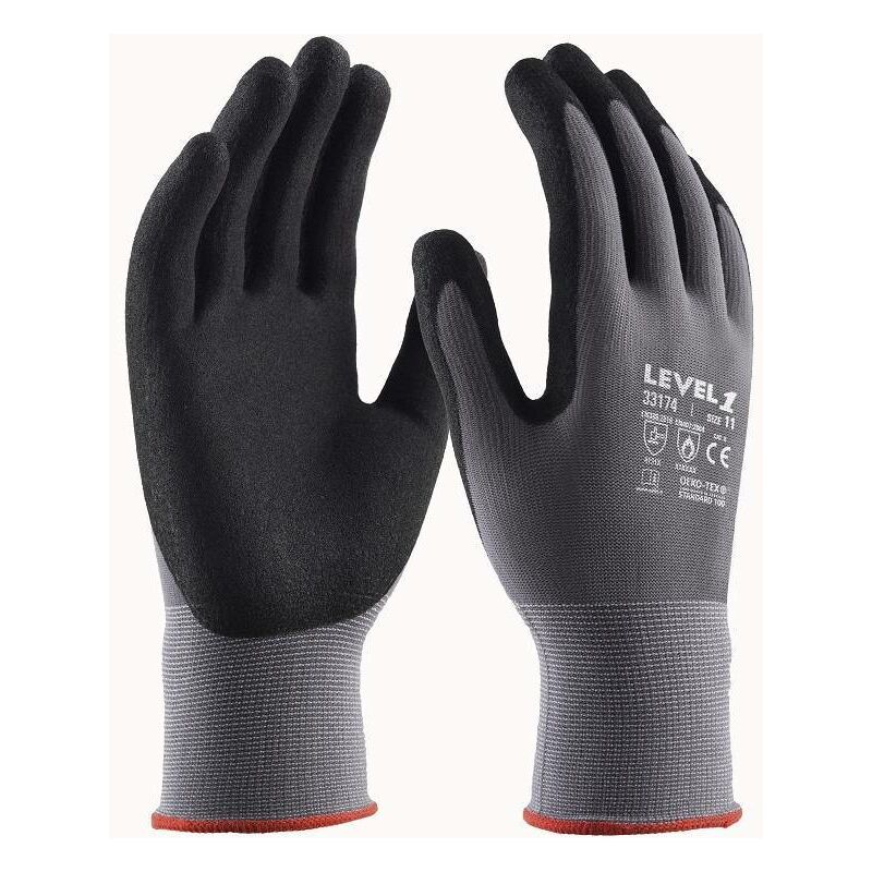 foto del prodotto guanti nitrile level 1 taglia 9