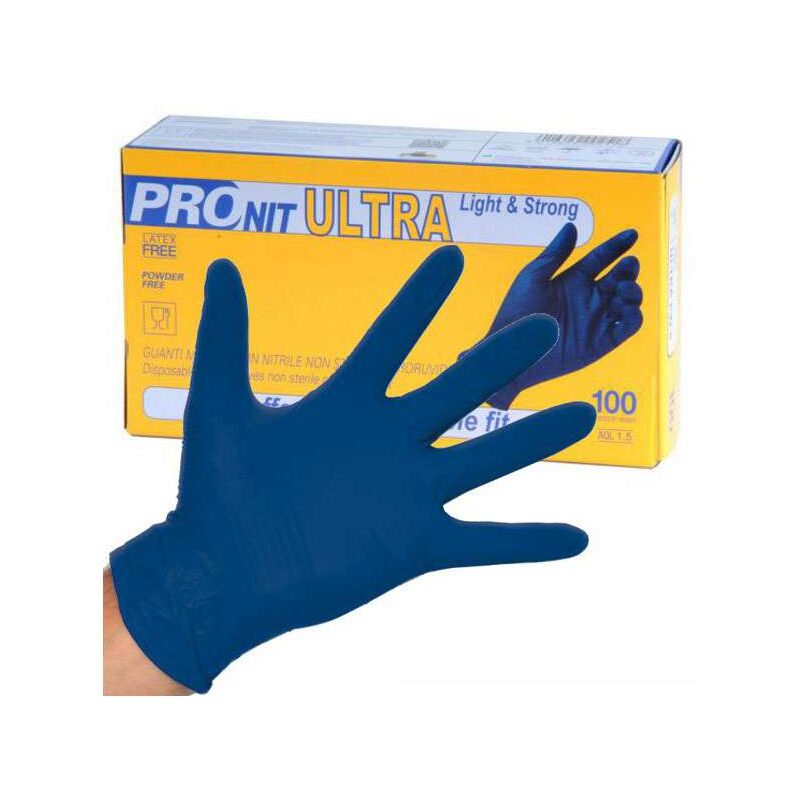 foto del prodotto guanti nitrile ultra powder free pz 100 m