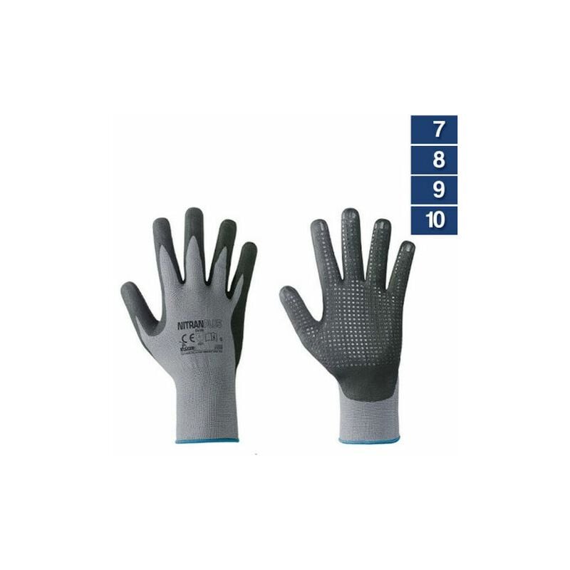 foto del prodotto guanti nylon con palmo puntinato so.di.fer taglia 7 f72673