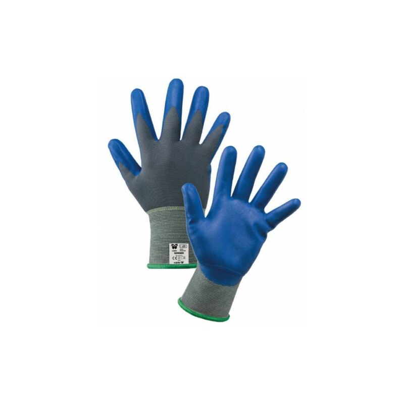foto del prodotto guanti nylon/nitrile ginger p/alimenti tg. 9 12 pa